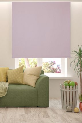 پرده کشوئی صورتی کلاسیک Stor Perle - کد 232008675