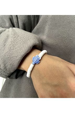 دستبند جواهر سفید زنانه سنگ Padore Accessory - کد 231554846