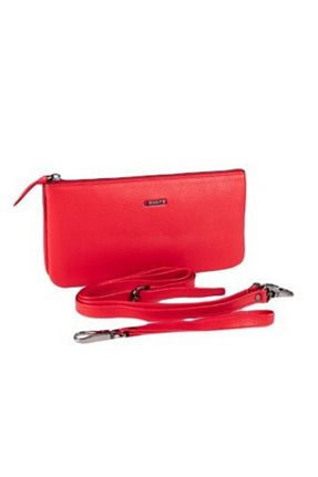 کیف پورتفوی و کلاچ قرمز زنانه چرم خالص Grande - کد 66268785