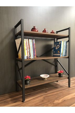 قفسه کتاب قهوه ای 110 سانتی متر Metin Güneş Mobilya - کد 66353697
