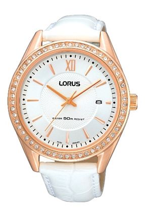 ساعت مچی سفید زنانه 38 میلی متر Lorus - کد 66581447
