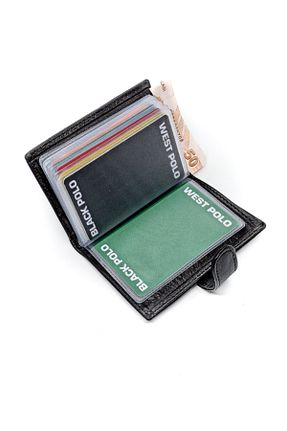 کیف پول مشکی مردانه ابعاد کوچک Westpolo - کد 66798508