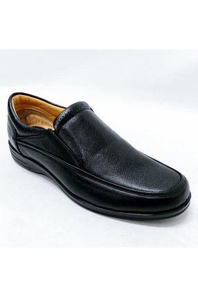 کفش کژوال مشکی مردانه چرم خالص Retto - کد 67681826