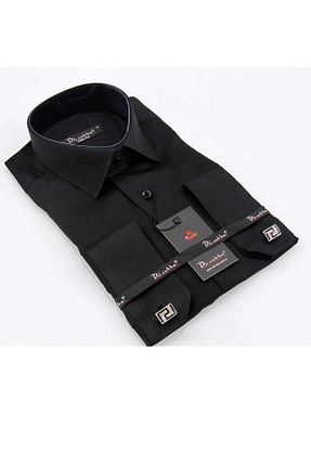 پیراهن مشکی مردانه اسلیم فیت Dicotto - کد 6700917