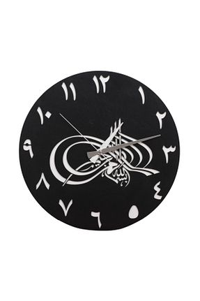 ساعت دیواری مشکی 35 x 35 Vedemo - کد 232106660