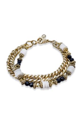 دستبند جواهر طلائی زنانه روکش طلا کد 232094265