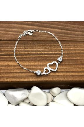 دستبند نقره زنانه 925 عیار Doğan Silver - کد 232820487