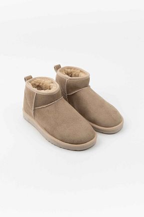 بوت / نیم بوت بژ زنانه پشمی coolsteps - کد 234015313