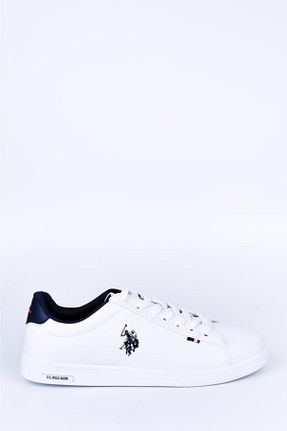کفش اسنیکر سفید زنانه بند دار U.S. Polo Assn. - کد 233734776