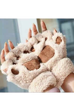 دستکش قهوه ای بچه گانه پنبه ای Genel Markalar - کد 240915557