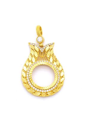 گردنبند جواهر طلائی زنانه روکش طلا FerizZ - کد 148735217