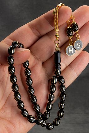 تسبیح مشکی سنگ اولتو OTTOTESBİH - کد 233953801