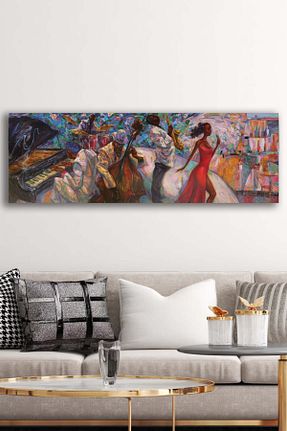 تابلو رنگی کنواس Sanat Tablo - کد 234057707
