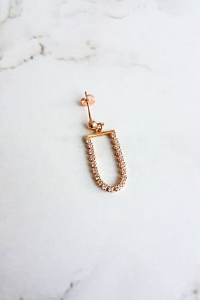 گوشواره نقره صورتی زنانه 925 عیار MorMajor Silver - کد 234678324