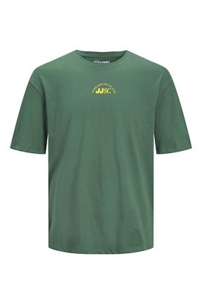 تیشرت سبز مردانه رگولار Jack & Jones - کد 234495856