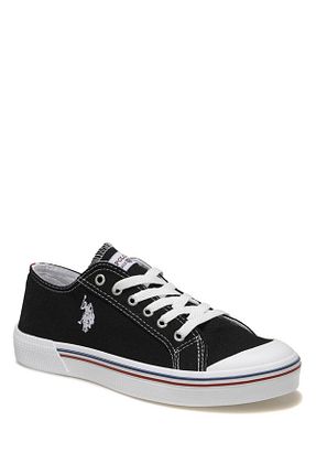 کفش اسنیکر مشکی مردانه بند دار U.S. Polo Assn. - کد 234648268