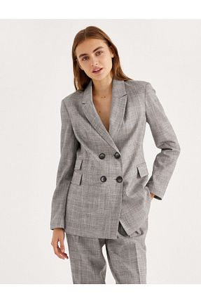 کت طوسی زنانه Blazer Koton - کد 234937741
