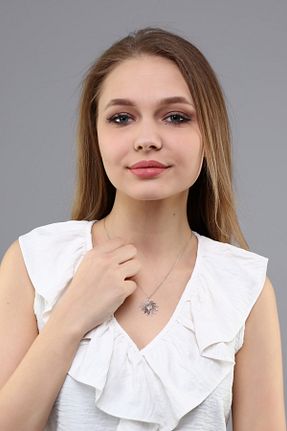گردنبند نقره زنانه 925 عیار PROFASHION ÇANTA VE AKSESUAR - کد 234578184
