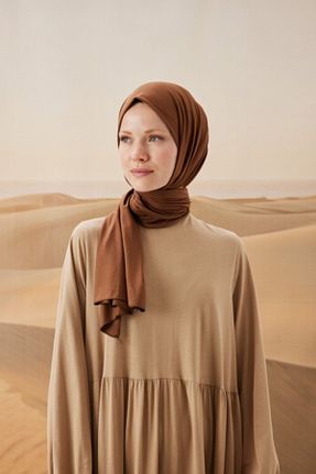 شال قهوه ای زنانه پنبه ای NEWSTORE HOME - کد 234606766