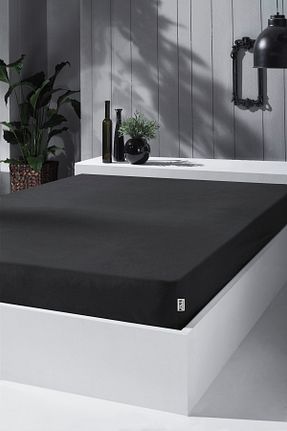 ست ملحفه سایز بزرگ مشکی پنبه ای KOBEHOME - کد 45794295