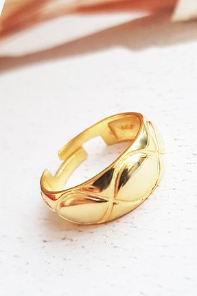 انگشتر نقره طلائی زنانه زیرکن MorMajor Silver - کد 68382957