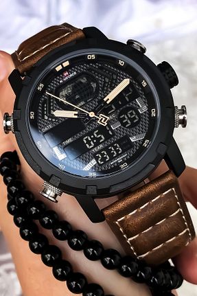 ساعت مچی نارنجی مردانه 41-45 میلی متر Naviforce - کد 94363162