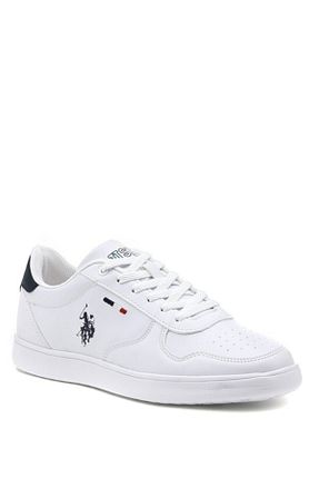 کفش اسنیکر سفید زنانه بند دار U.S. Polo Assn. - کد 235211055