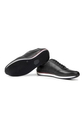 کفش کژوال مشکی مردانه چرم طبیعی پاشنه کوتاه ( 4 - 1 cm ) پاشنه ساده کد 235529536