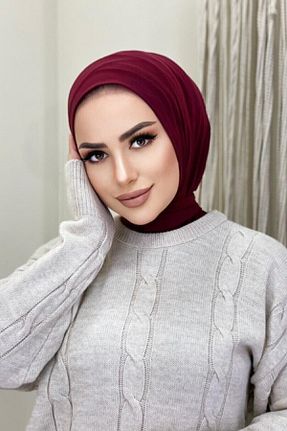 کلاه شنای حجاب زرشکی زنانه R&S modibone - کد 212982220