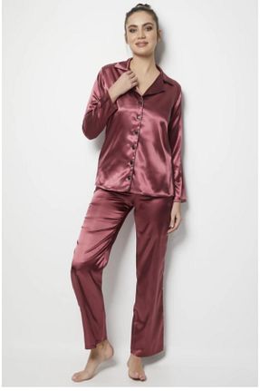 ست لباس راحتی بنفش زنانه ساده Miorre - کد 237124996