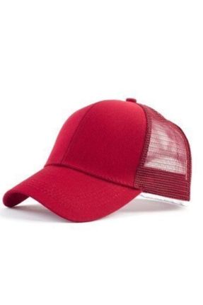 کلاه قرمز زنانه پنبه (نخی) کد 104651777