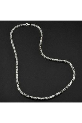 گردنبند نقره رنگی مردانه 925 عیار Gumush - کد 236660290