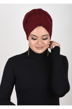 کلاه شنای اسلامی قرمز زنانه کد 194606224