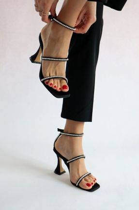 کفش مجلسی مشکی زنانه چرم مصنوعی پاشنه متوسط ( 5 - 9 cm ) پاشنه نازک کد 236946219