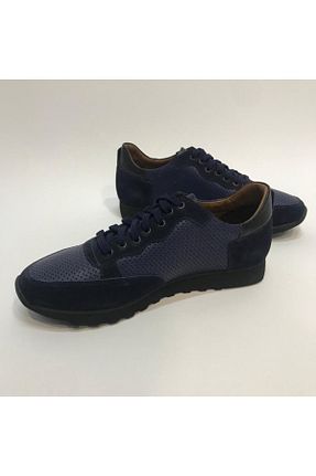 کفش کژوال سرمه ای مردانه چرم خالص Pierre Cardin - کد 237691575