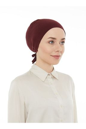 کلاه شنای حجاب قهوه ای زنانه LAVENDER - کد 129543506