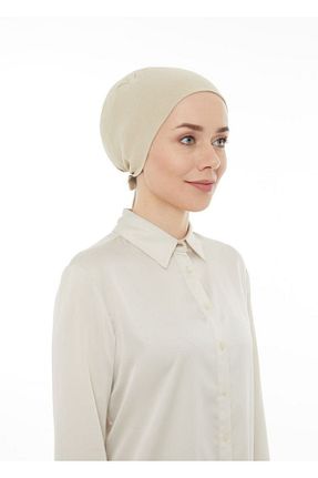 کلاه شنای حجاب بژ زنانه LAVENDER - کد 129530941