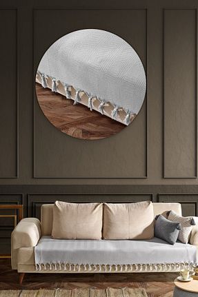 کاور مبل طوسی پنبه ای Viaden - کد 235656262