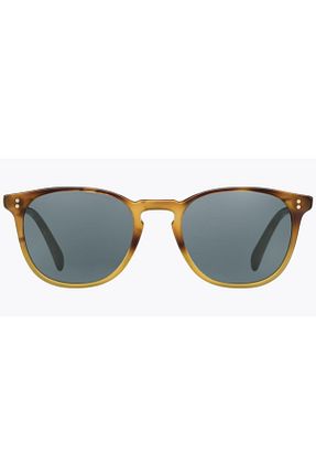 عینک آفتابی قهوه ای مردانه UV400 Oliver Peoples - کد 238240236