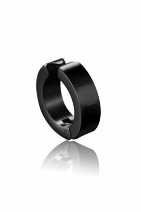 گوشواره جواهر مشکی استیل ضد زنگ MR&MRS ROYALS - کد 238008944