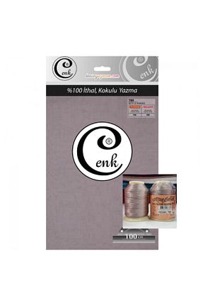 روسری طوسی پلی استر Cenk - کد 229291781