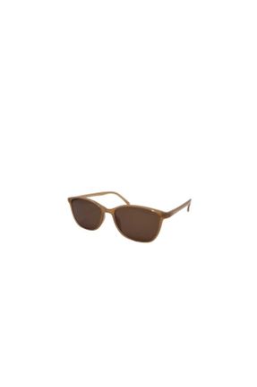 عینک آفتابی قهوه ای 51 UV400 استخوان سایه روشن مستطیل کد 238758340
