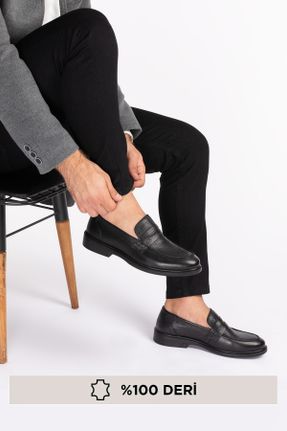 کفش کلاسیک مشکی مردانه پلی اورتان پاشنه کوتاه ( 4 - 1 cm ) کد 159157883