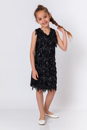 لباس مشکی زنانه بافتنی incity - کد 238970202