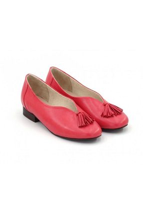 کفش کژوال قرمز زنانه چرم خالص step by step - کد 41773889