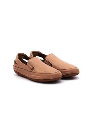 کفش کژوال بژ زنانه چرم خالص step by step - کد 45735206