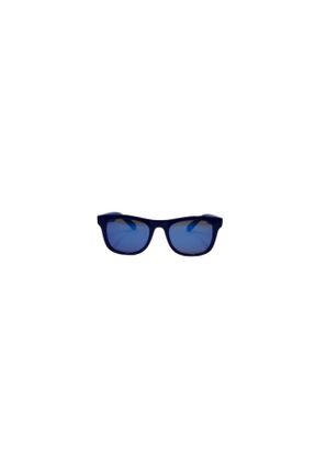 عینک آفتابی سرمه ای بچه گانه 39 UV400 استخوان آینه ای هندسی کد 238950160
