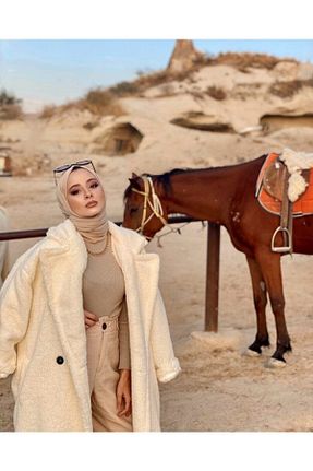 شال بژ زنانه KOBA - کد 238648158