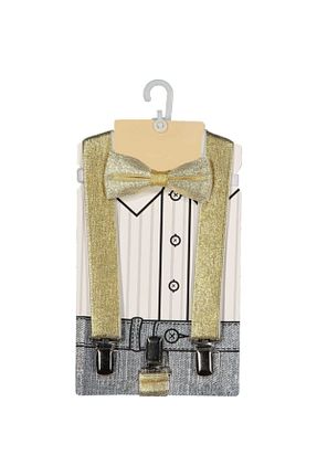 آویز شلوار طلائی بچه گانه پارچه ای Baby Bakkal - کد 239134841