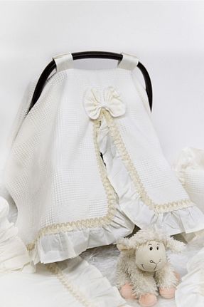 ست لحاف و روکش لحاف و روکش بالش کودک و نوزاد بژ پنبه ای Babynest - کد 231898284